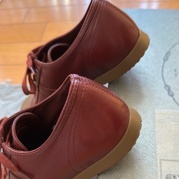 Prada Burgundy Women's Sneakers - Picture 11 of 16